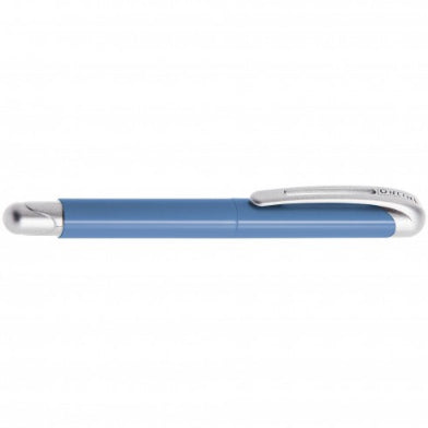 ONLINE Schreibgeräte ONLINE College II – Tintenroller, 0,7 mm, Blau, Kunststoff, Blau/Silber – 3 Stk.