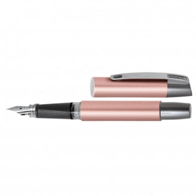 ONLINE Schreibgeräte ONLINE Campus II 61315/3D – Füllfederhalter – M – Roségold/Silber – Metall – 3er Pack