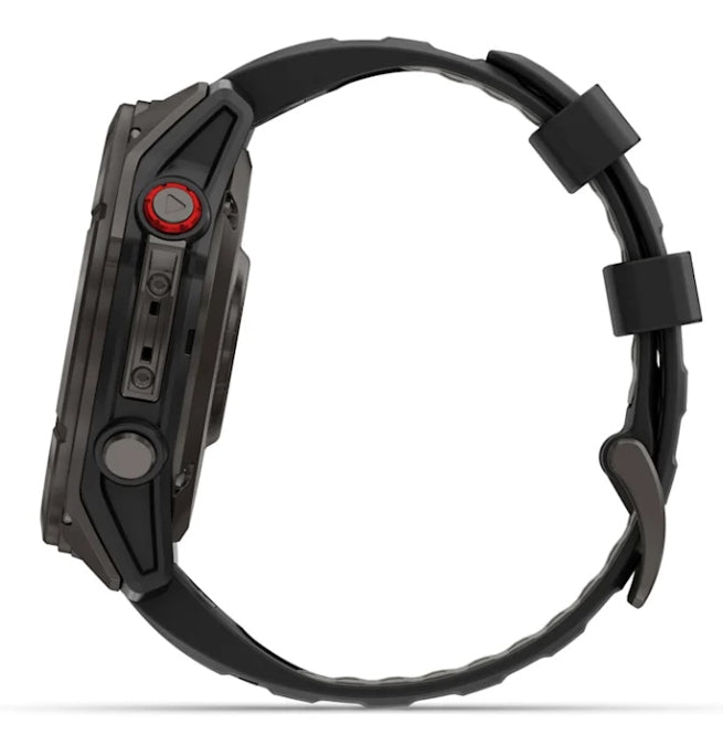 Garmin fēnix 8 Pro 51 mm GPS + Cellular – Titan Schwarz, Sportband Schwarz, 100 m