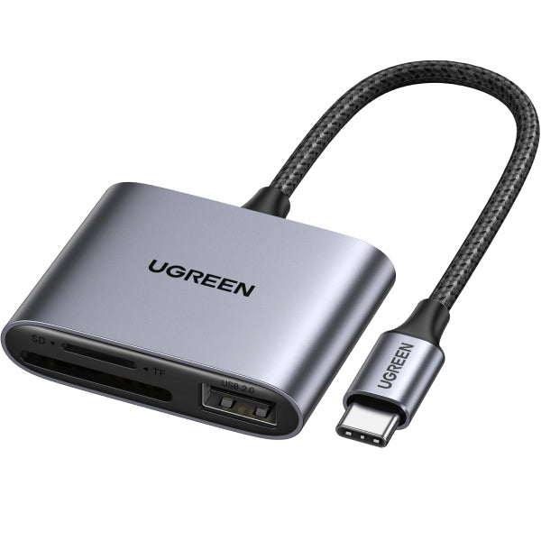 Ugreen USB-Kartenleser USB-C – SD/microSD – USB 3.2 Gen 1 (5 Gbit/s) – für Windows, macOS, Android und mehr