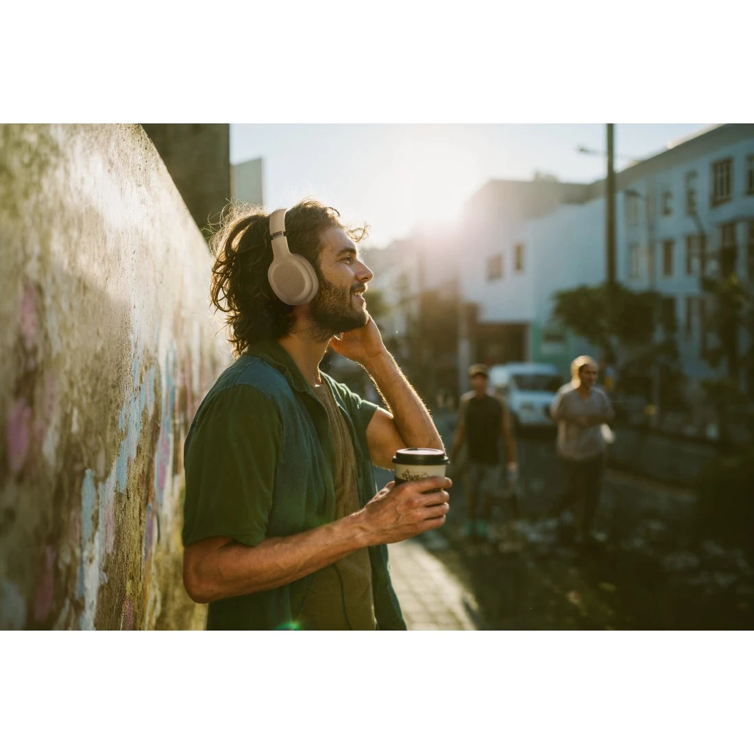 Hama Spirit Calypso X Over-Ear Kopfhörer – Stereo, BT 6.0, Beige