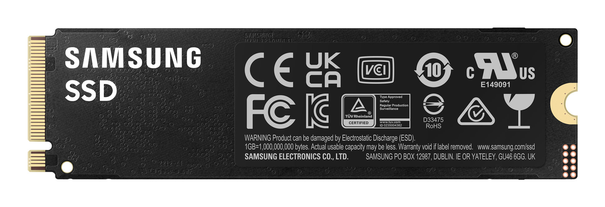 Samsung 990 PRO – 2 TB M.2 2280 NVMe PCIe 4.0 x4, 7'450/6'900 MB/s – für PC