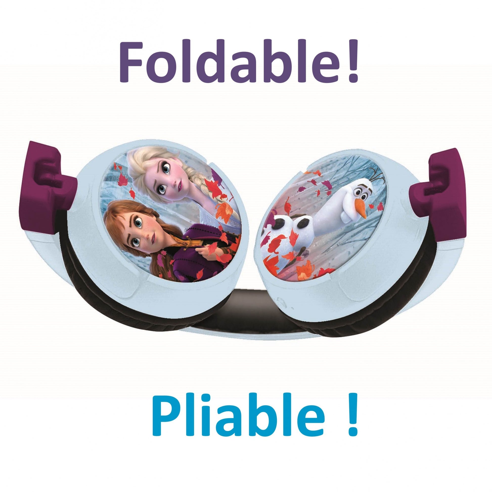 Lexibook HPBT010FZ Kinderkopfhörer – On-Ear, Stereo, Kabel + BT, 85 dB Lautstärke-Limit, Mehrfarbig, BT 5.0
