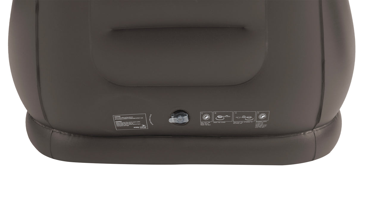 Easy Camp Campingstuhl Maple Lounge – bis 100 kg, 930 × 850 × 830 mm – braun, PVC – 2 Stk.