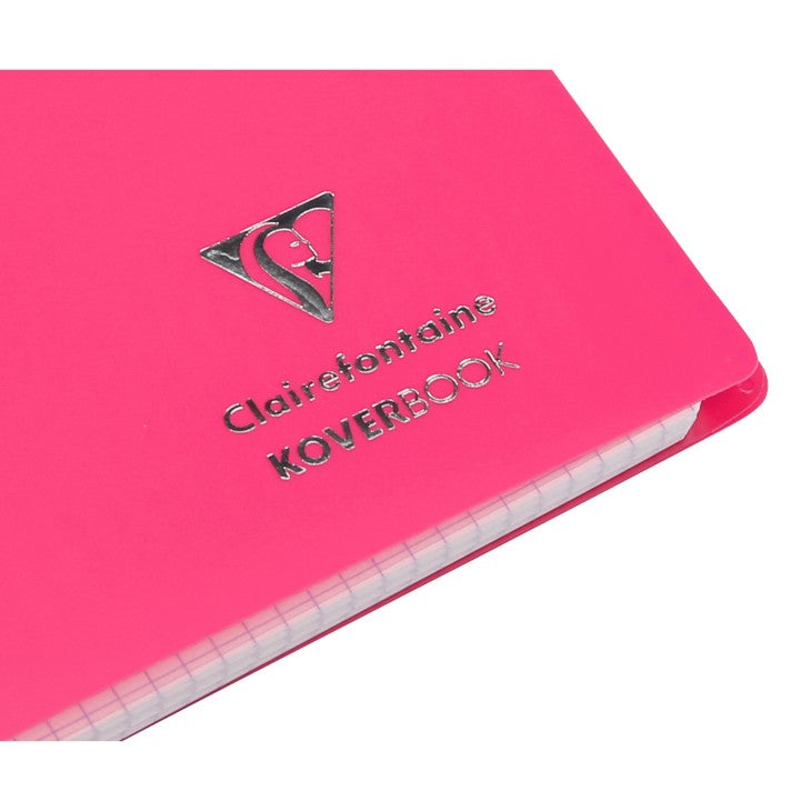 Clairefontaine Notizheft – 170 × 220 mm – Softcover, Polypropylen-Cover, Einstecktasche, mehrfarbig, PEFC