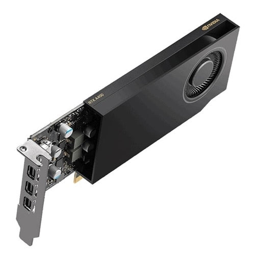 DELL RTX A400 – PCIe Grafikkarte – 4× mini-DisplayPort 1.4a, PCIe 4.0 x8, 1×16-Pin