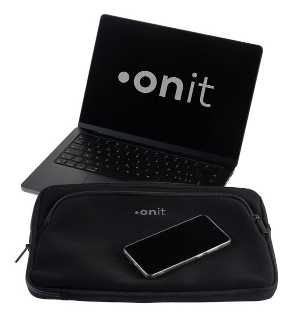 ONIT Notebook-Schutzhülle – für Notebooks bis 15,6" – Schwarz