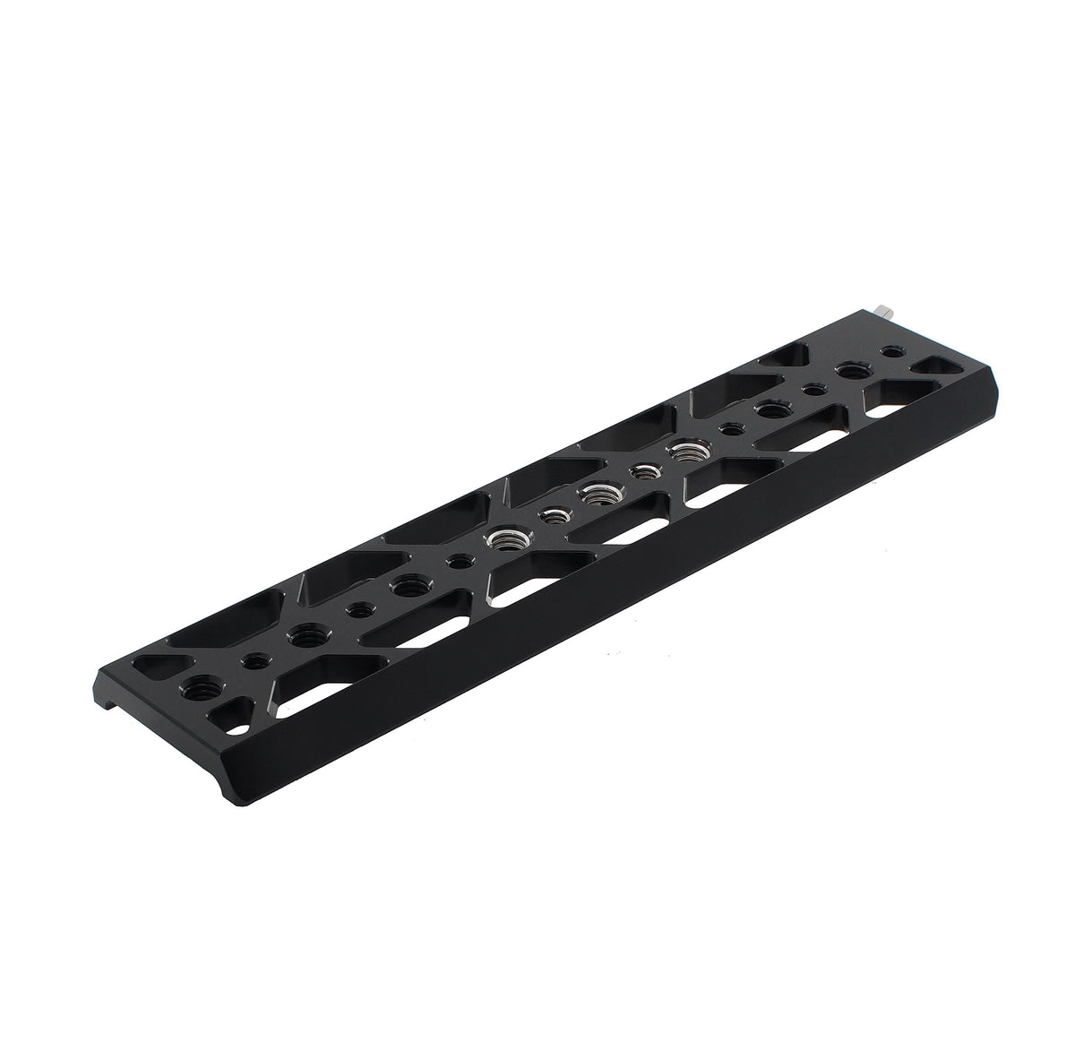 Tilta TT-C16-BLK Schwalbenschwanzplatte – Aluminium, 254 × 63,5 × 12,7 mm – 1/4" & 3/8" – Schwarz
