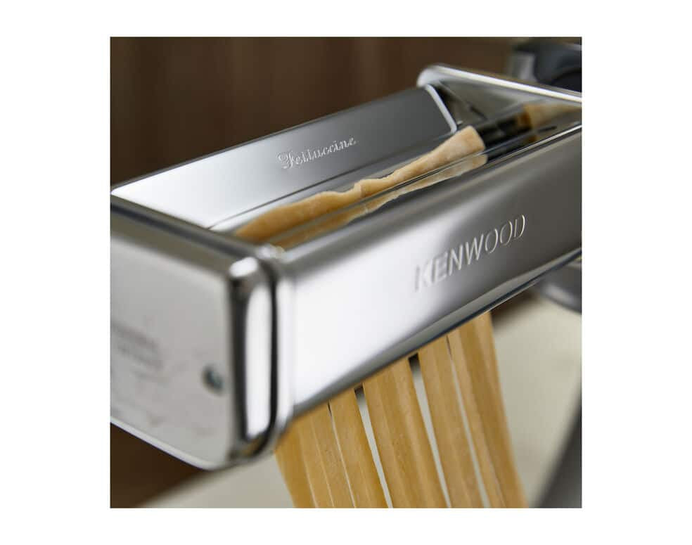 Kenwood Pasta-Vorsatz KAX981ME Fettuccine – 13 × 11 × 5 cm – für Chef Sense, Chef Sense XL, kMix – Edelstahl