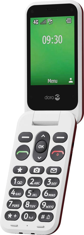 Doro Leva E30 – 2,8" – Rot/Weiss