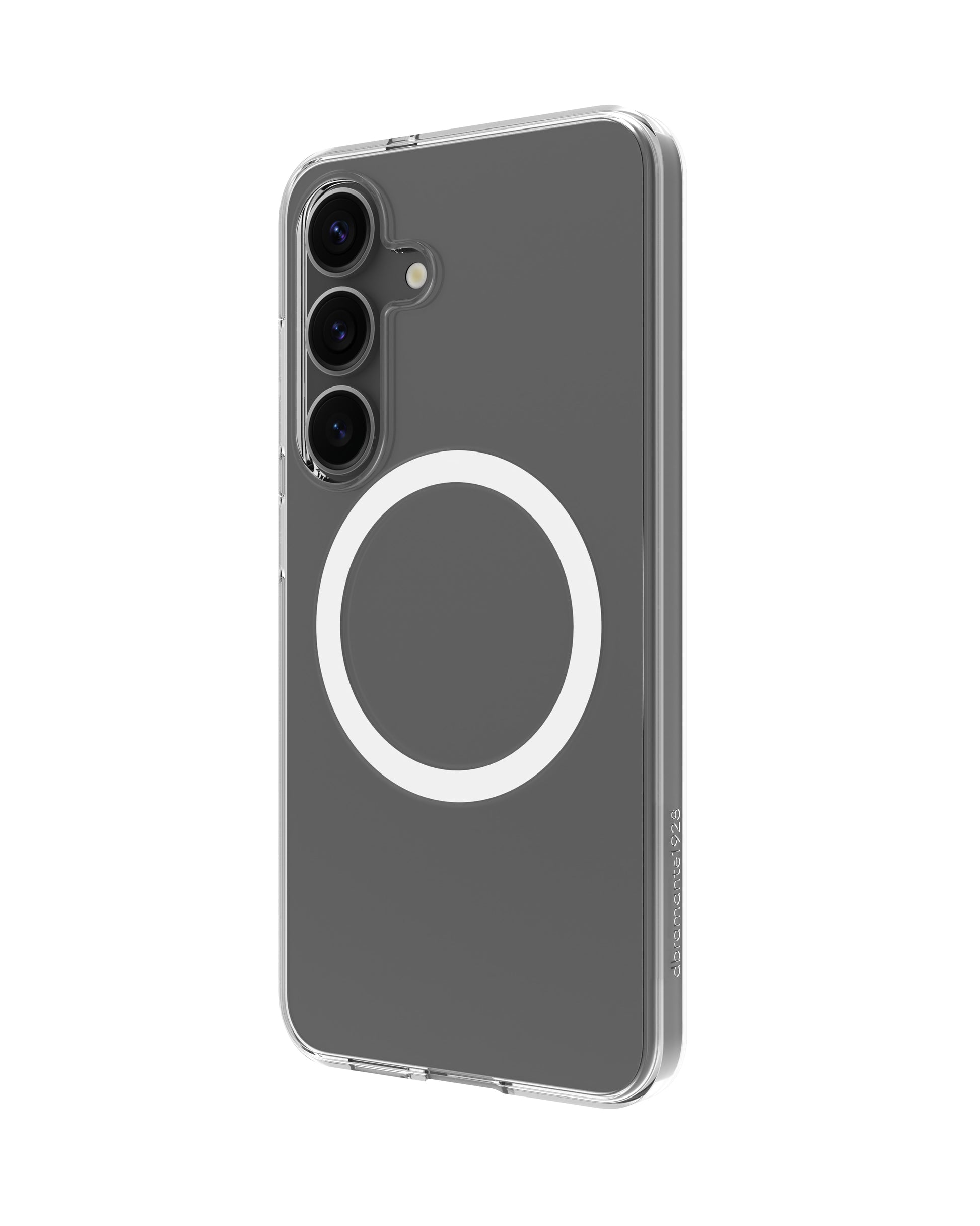 dbramante1928 Greenland Pro Qi2 Backcover – für Samsung Galaxy S25, Transparent, bis 1,2 m sturzsicher