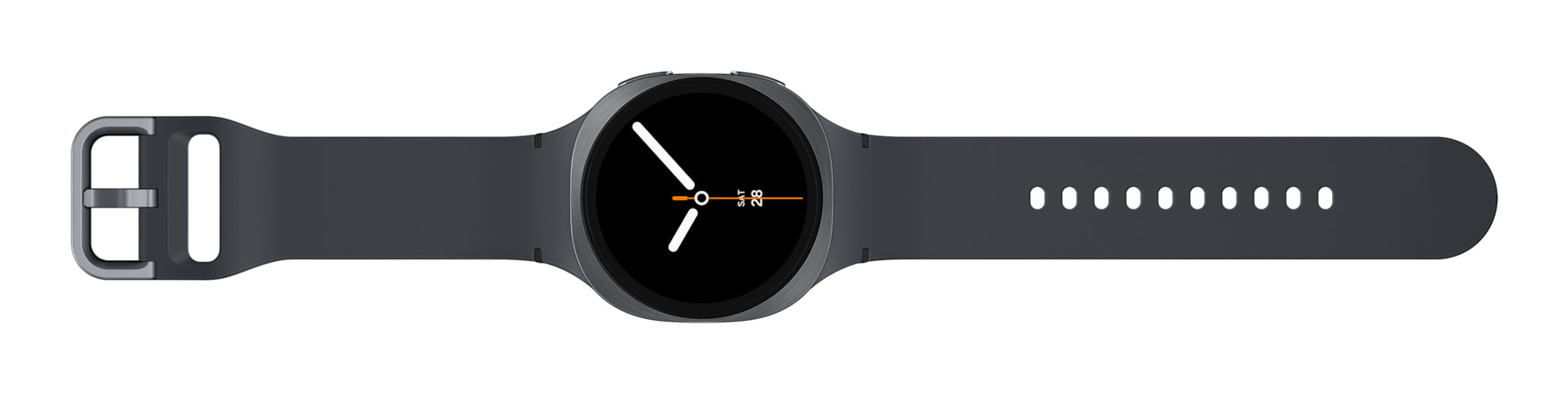 Samsung 40 mm GPS – Aluminium Graphit, Sportarmband Graphit, S/M, 50 m, für Android
