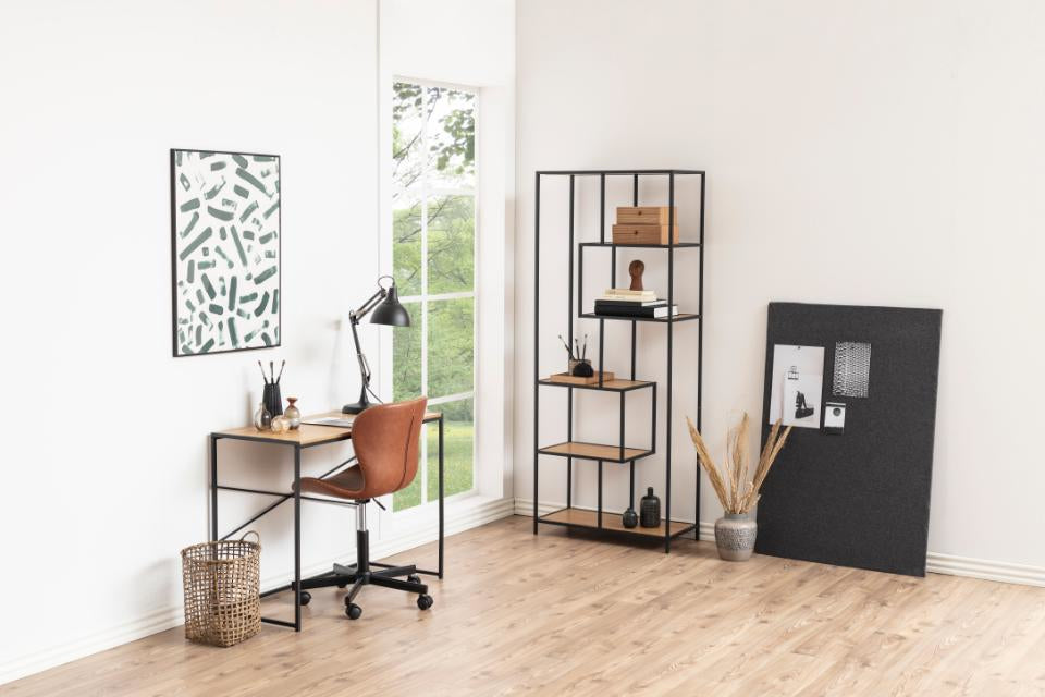 Actona AC Design Bürostuhl Batilda – braun, Kunstleder
