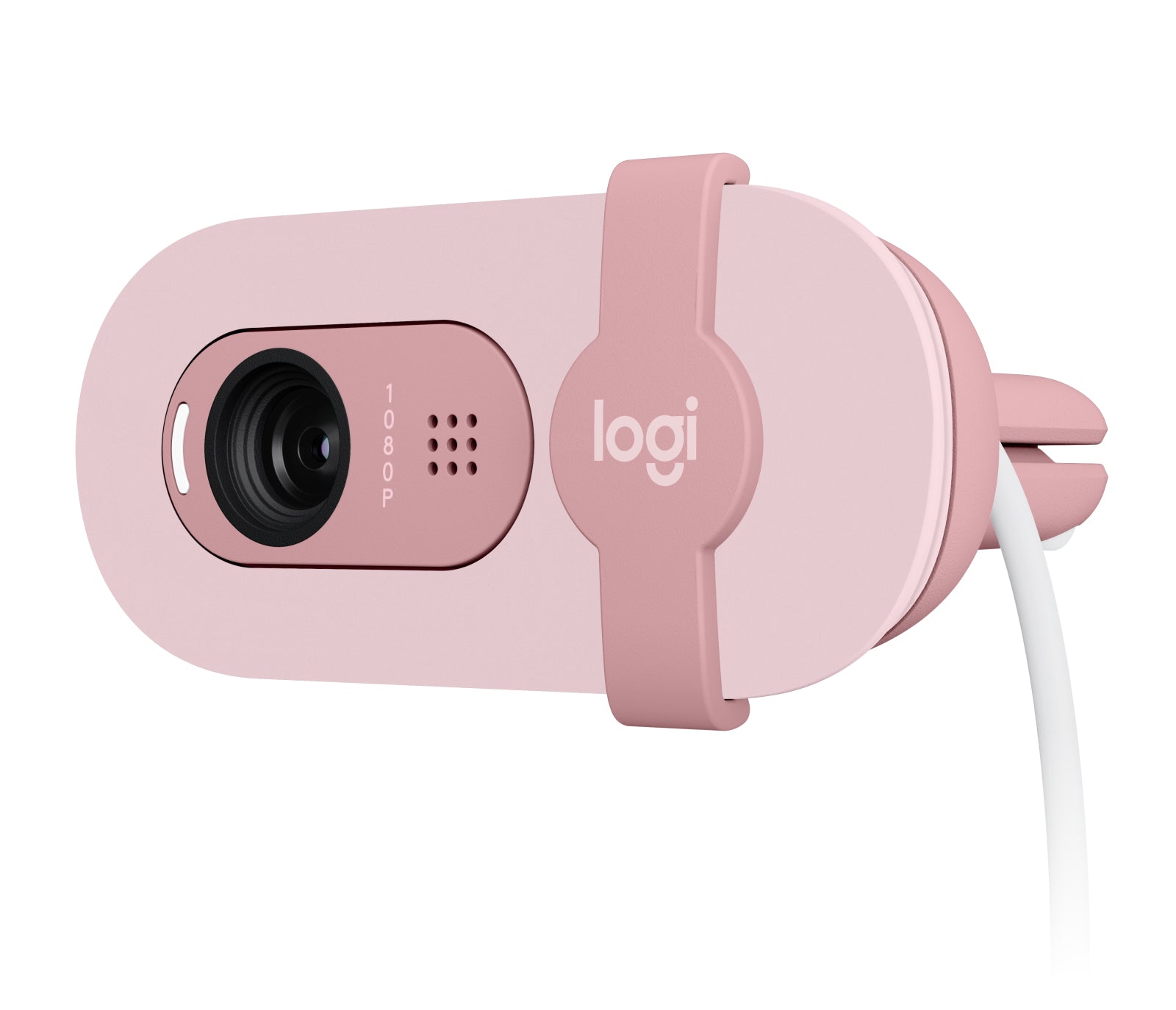 Logitech Brio 100 – Webcam – Full HD 1080p, USB, Rosa
