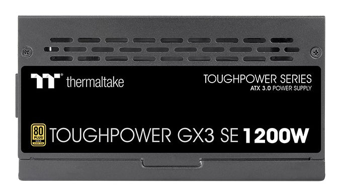 Thermaltake Toughpower GX3 SE 1200W – ATX 3,1 Netzteil, 1200 W, 80 PLUS Gold, Nicht-modular