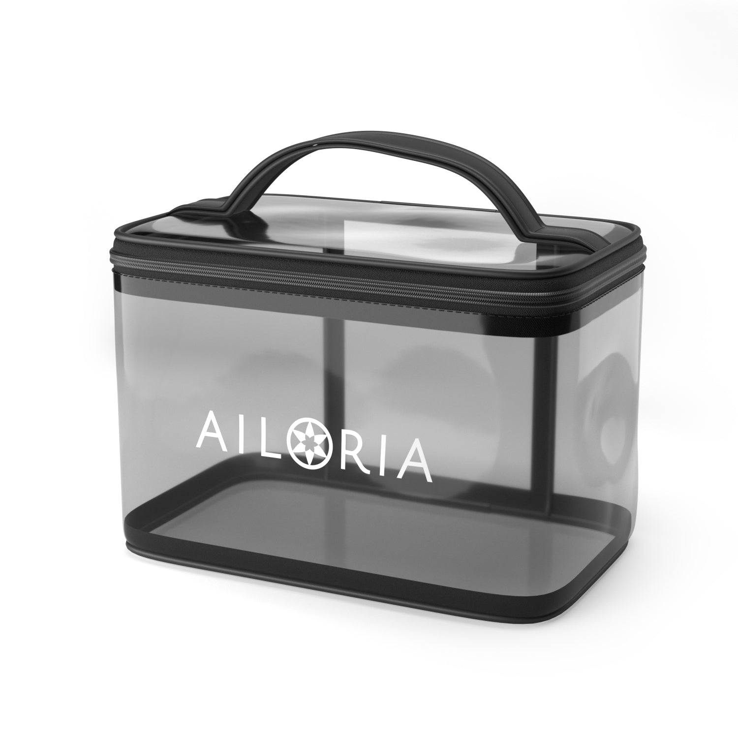 Ailoria Kosmetiktasche Vanity – 3 l, wasserfest – Schwarz, PVC