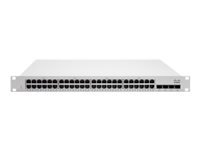 Cisco Meraki MS225-48 – Managed Switch – 48×GbE, 4×SFP+, L2, 1U