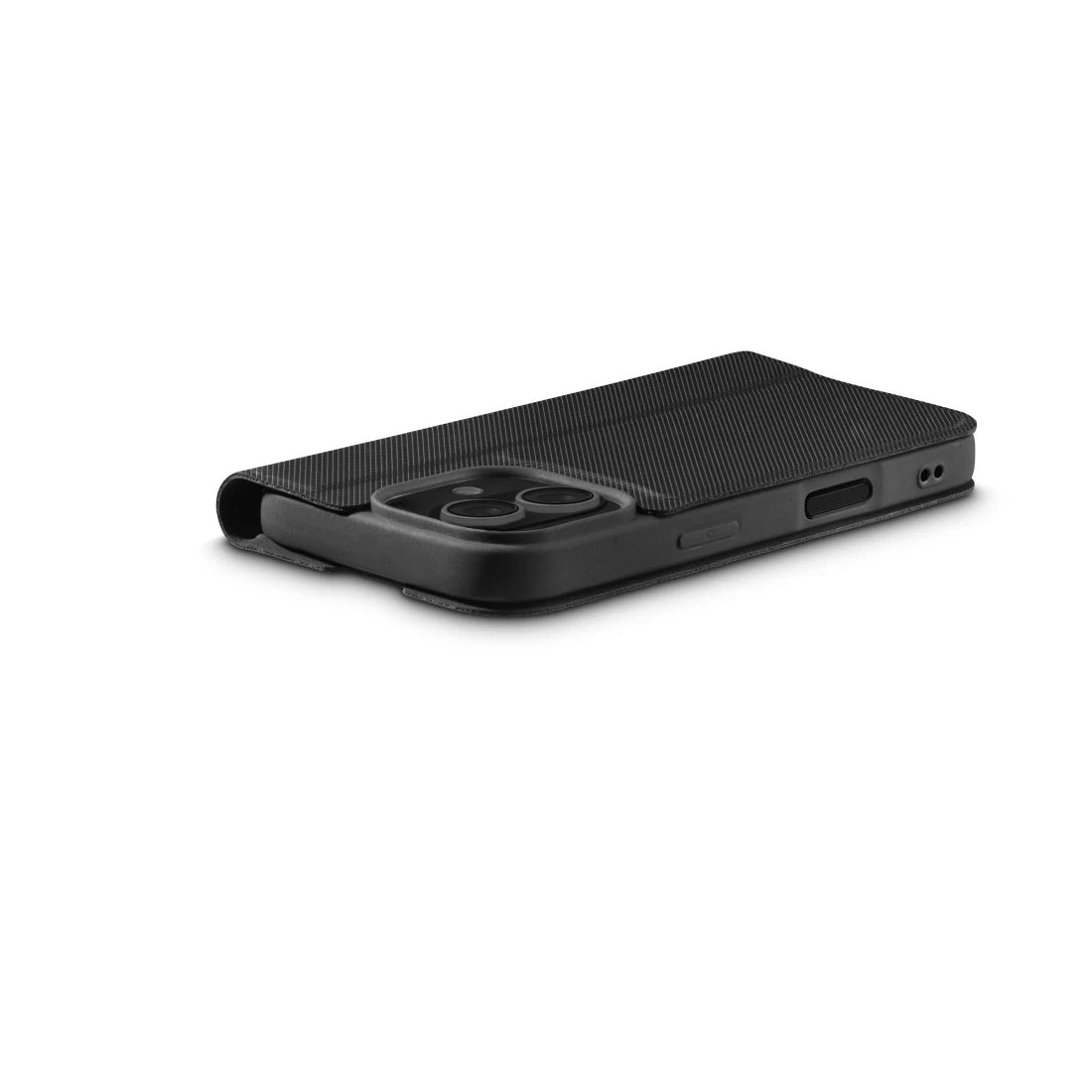 Hama Daily Protect – Folio – für Apple iPhone 16, mit Ständer, mit Kartenfach, PU+TPU, Schwarz
