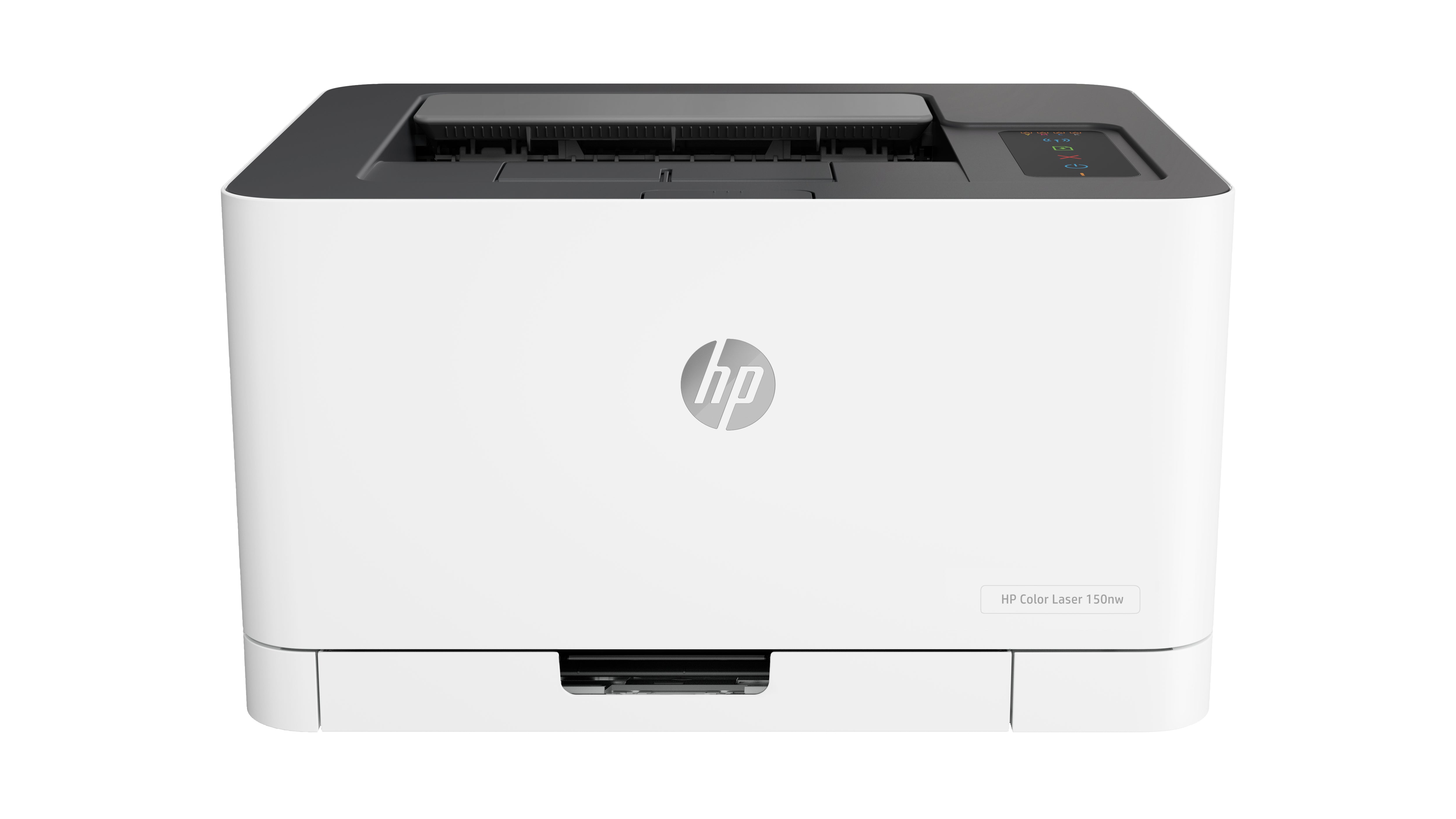 HP Color Laser 150nw – A4, Farbe, Duplex, 4 Seiten/Min., 600 × 600 dpi, WLAN/LAN/USB, Papier: 150 Blatt