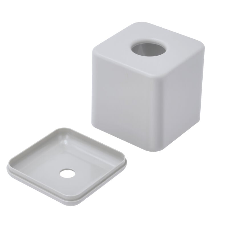 Zone Denmark Kosmetiktuchbox Ume – ABS, 13×13×15,1 cm, Hellgrau
