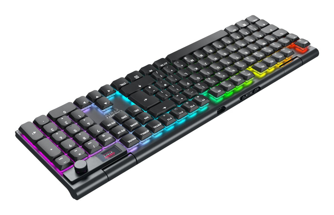 CHERRY XTRFY MX 10.1 – Gaming-Tastatur – mechanisch, RGB – Bluetooth & 2,4 GHz (Nano-Empfänger) – QWERTZ (DE)