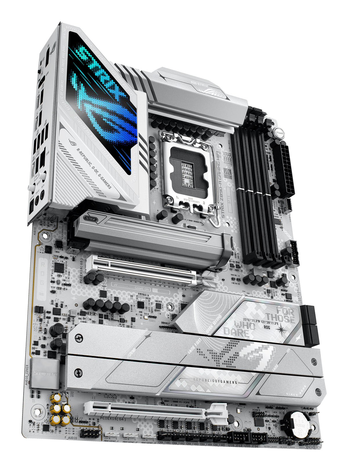 ASUS ROG STRIX Z890-A GAMING WIFI – Mainboard – LGA 1851, Intel Z890, ATX, DDR5