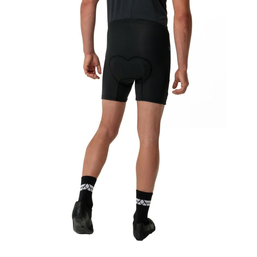 Vaude – Velo-Innenhose – XXL – Schwarz, 86% Polyester (recycelt), 14% Elasthan (recycelt)