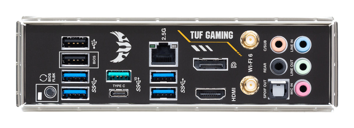 ASUS TUF GAMING B550-PLUS WIFI II – Mainboard – Sockel AM4, AMD B550, ATX, DDR4