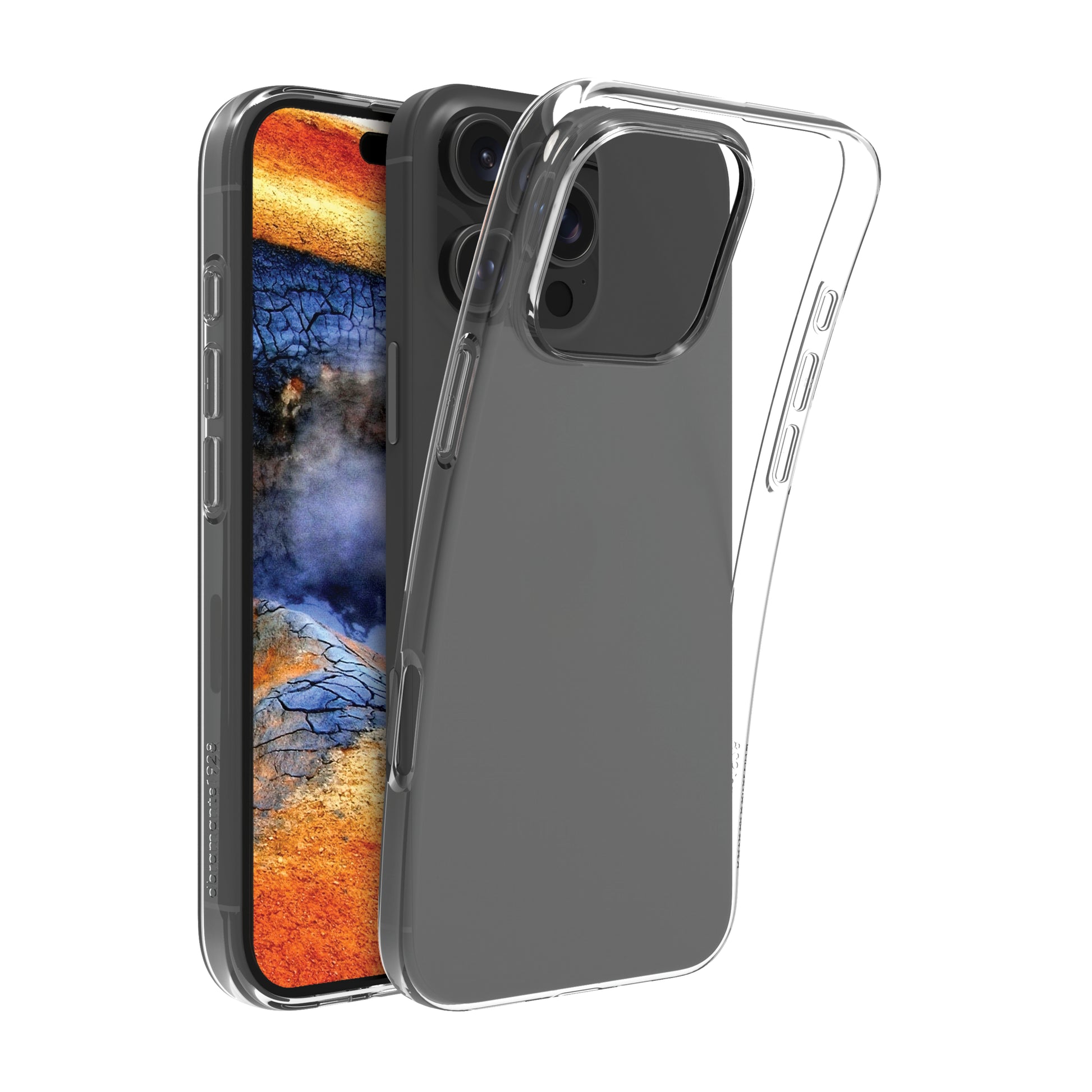 dbramante1928 Greenland – Backcover – für Apple iPhone 16 Pro Max, Recycling-Kunststoff, transparent