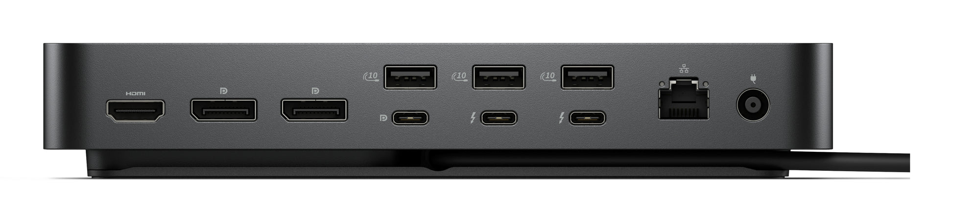 DELL WD25TB5 Dockingstation – Thunderbolt 5, 2× DP, 1× HDMI, 4× USB-A, 2× USB-C, 2,5GbE