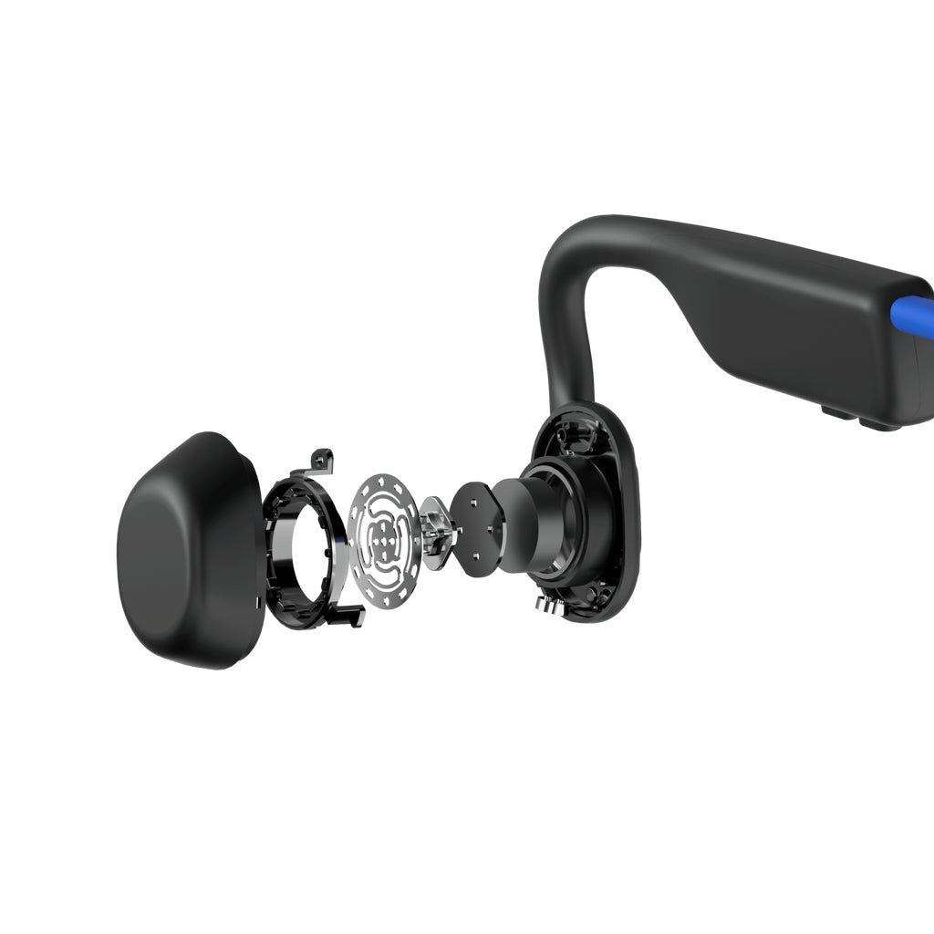 SHOKZ OpenMove On-Ear Kopfhörer – Ohrbügel, Stereo, BT, Blau, BT 5.1