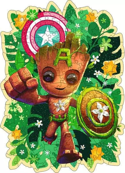 Ravensburger Puzzle Groot – 150 Teile – 20 × 22,2 cm – ab 10 J. – Holz – mehrfarbig – FSC