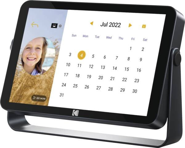 Kodak RWF-109 Digitaler Bilderrahmen – 10,1" – 1920 × 1200 (WUXGA), IPS – WLAN, USB – SDHC (UHS-I) – Schwarz