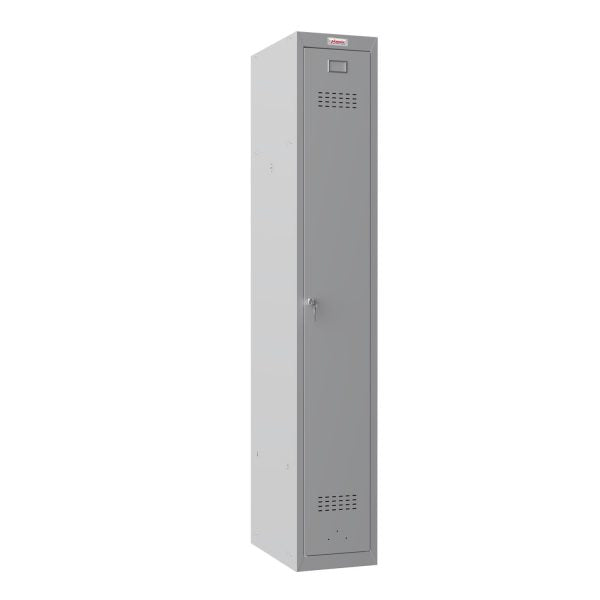 Phoenix Safe Co. PL1130 – Persönliches Schliessfach, 1 Fach, abschliessbar, 300 × 500 × 1'830 mm, grau, Stahl