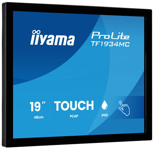 iiyama ProLite TF1934MC-B8X – Touch-Monitor 19,0" – 1280 × 1024, IPS, PCAP 10-Punkt, HDMI/DP/VGA
