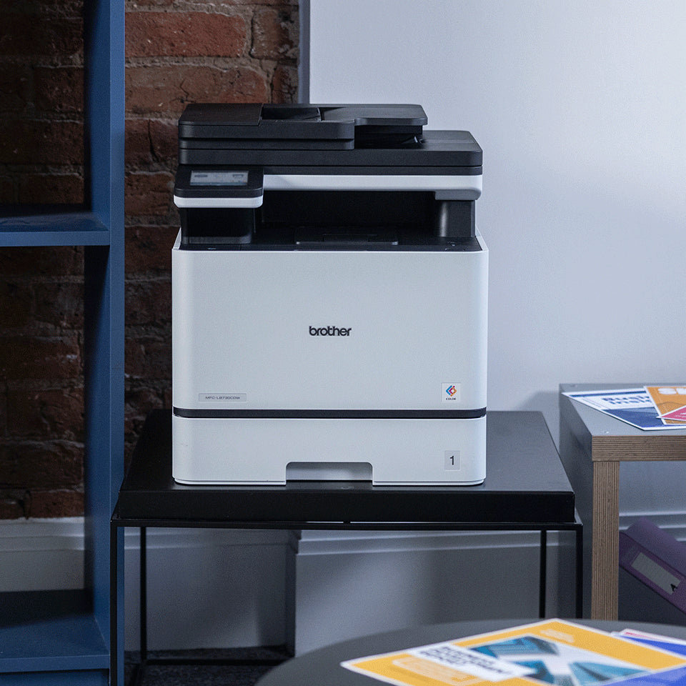 Brother Mfc-L8730Cdw – Farblaser-Multifunktionsdrucker, A4, 4-in-1, Duplex, ADF, WLAN/LAN, AirPrint