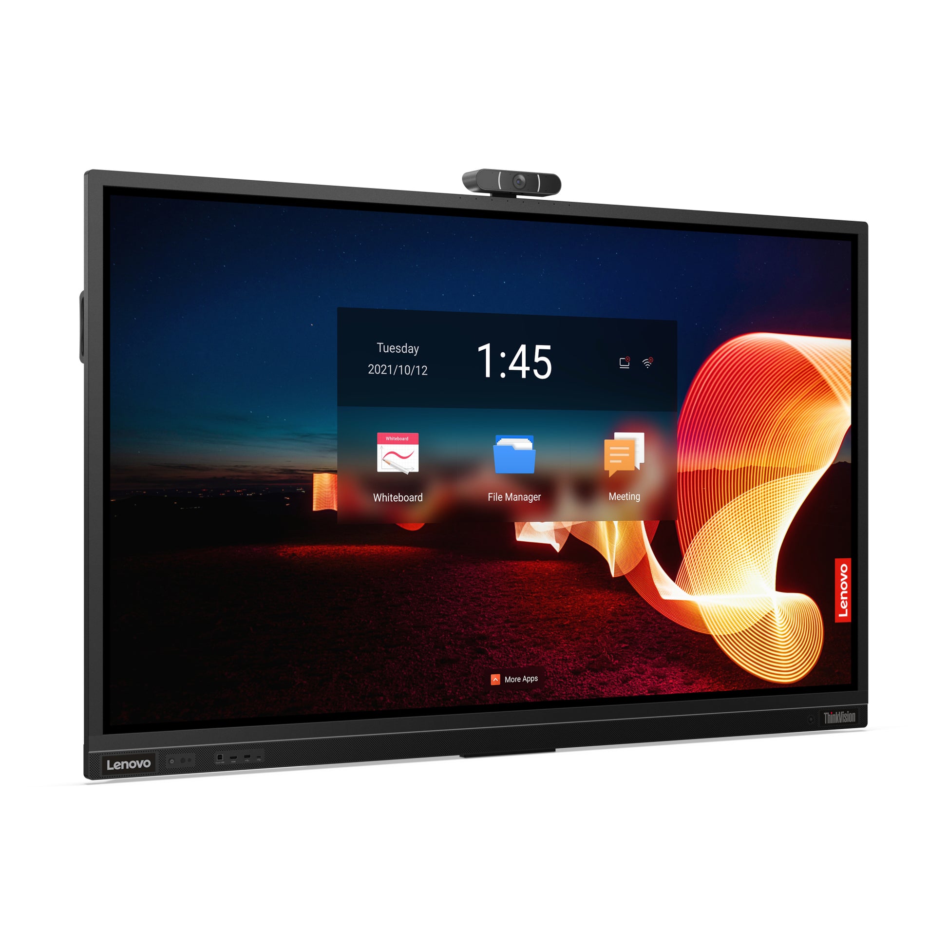 Lenovo ThinkVision T75 – 75" Touch, 3840 × 2160 (4K), IPS, LAN, HDR