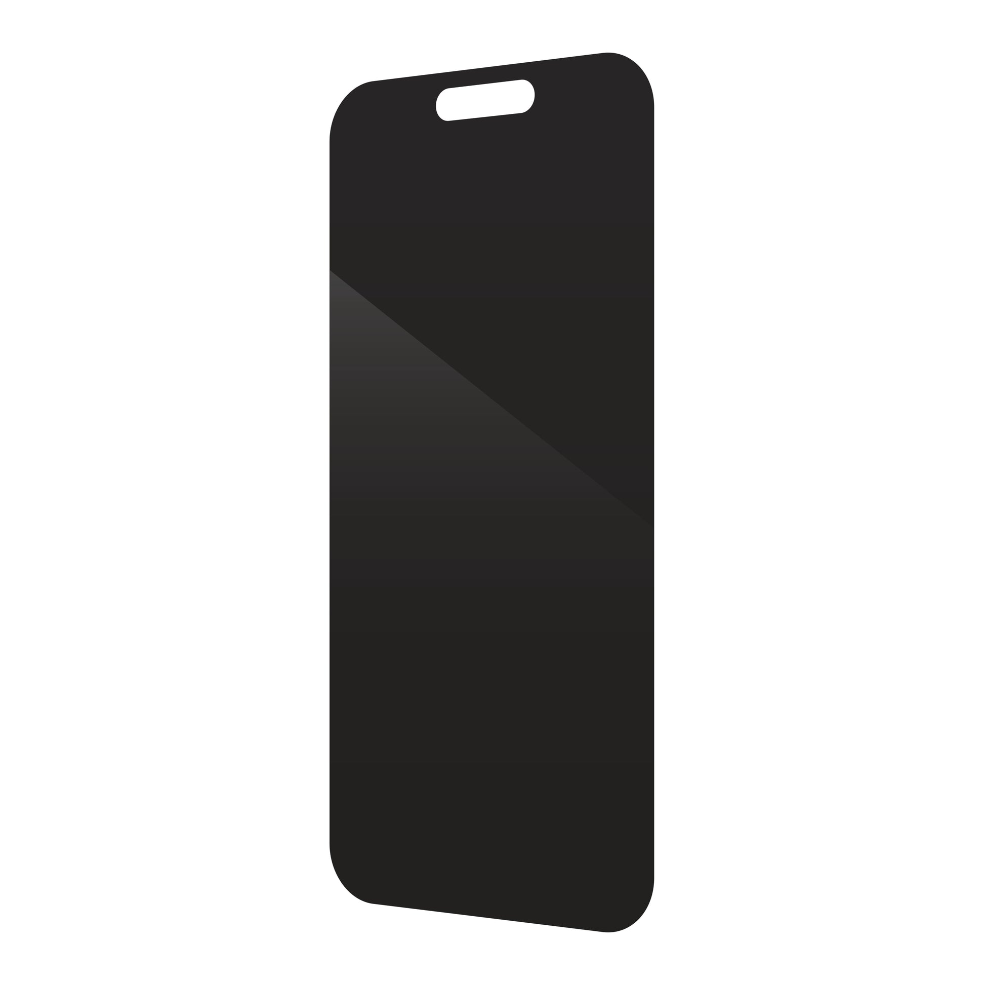 ZAGG Privacy-Filter (Panzerglas), fettabweisend – für iPhone 17 Pro Max – mit Applikator