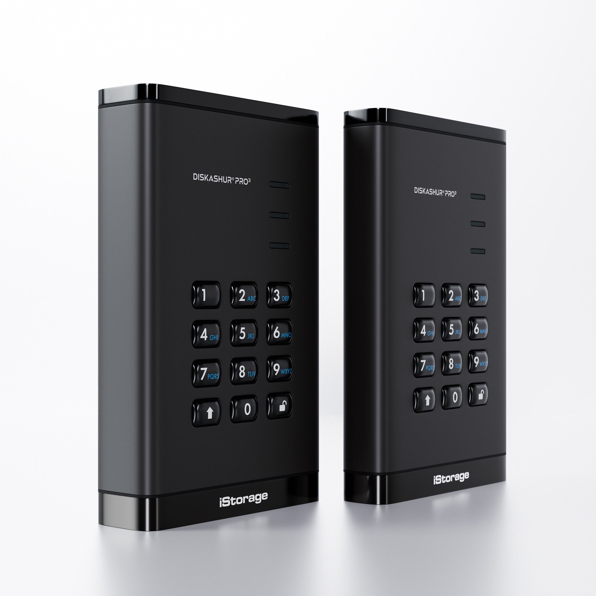 iStorage diskAshur Pro3 4 TB – 2,5" SSD, USB 3,2 Gen 1
