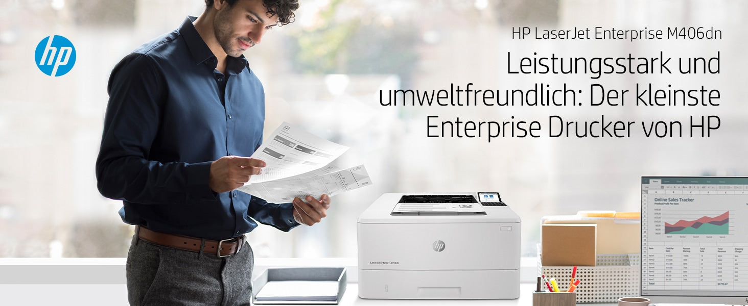 HP LaserJet Enterprise M406dn – 40 Seiten/Min.