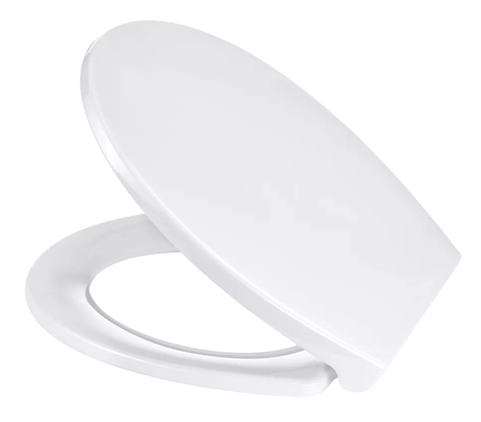 Diaqua Metz – WC-Sitz – Polypropylen, Weiss, Verlängert, 36,5 × 42 cm