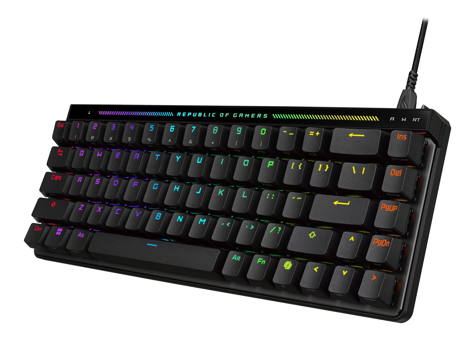 ASUS ROG Falchion Ace HFx – Tastatur, kabelgebunden (USB-A), DE-Layout (DE), Schwarz