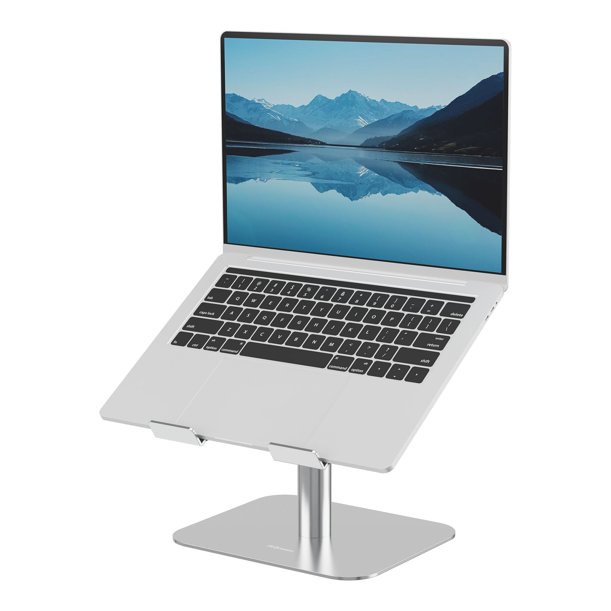 Fellowes Laptop-Ständer – für bis 15", bis 5 kg – Silber