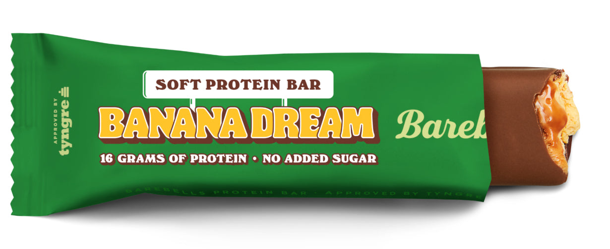 Barebells Protein-Riegel – Banane – 12 × 55 g