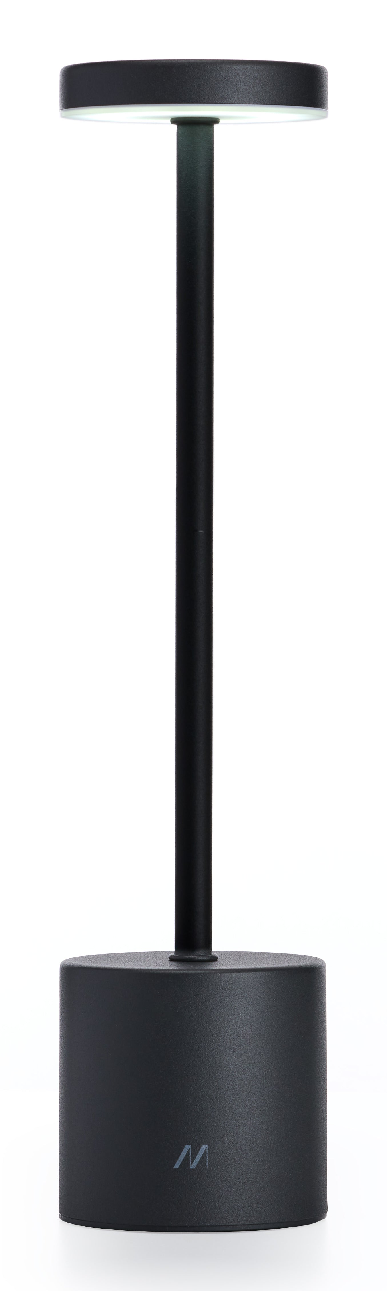 Muitomas Tischleuchte UPNDOWNLAMPBK – LED 5 W, 3000–6000 K, Akku 1200 mAh, USB-C, Touch-Bedienung – Schwarz
