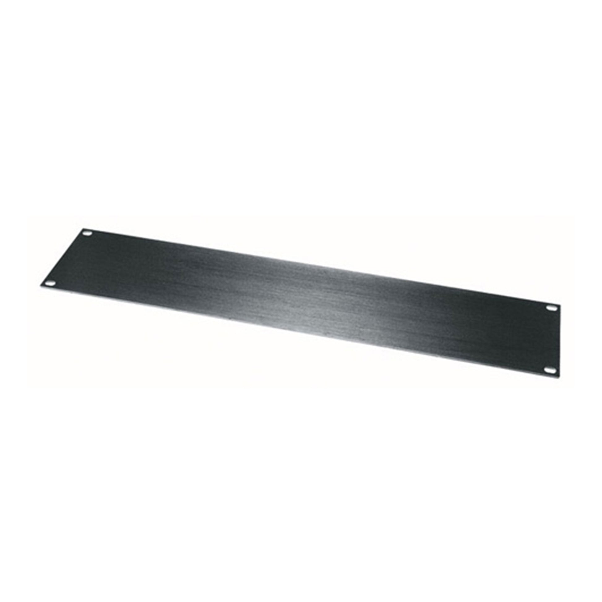 Middle Atlantic HBL2 – Blindplatte, 2U, anodisiertes Aluminium, für 19" Racks, Schwarz