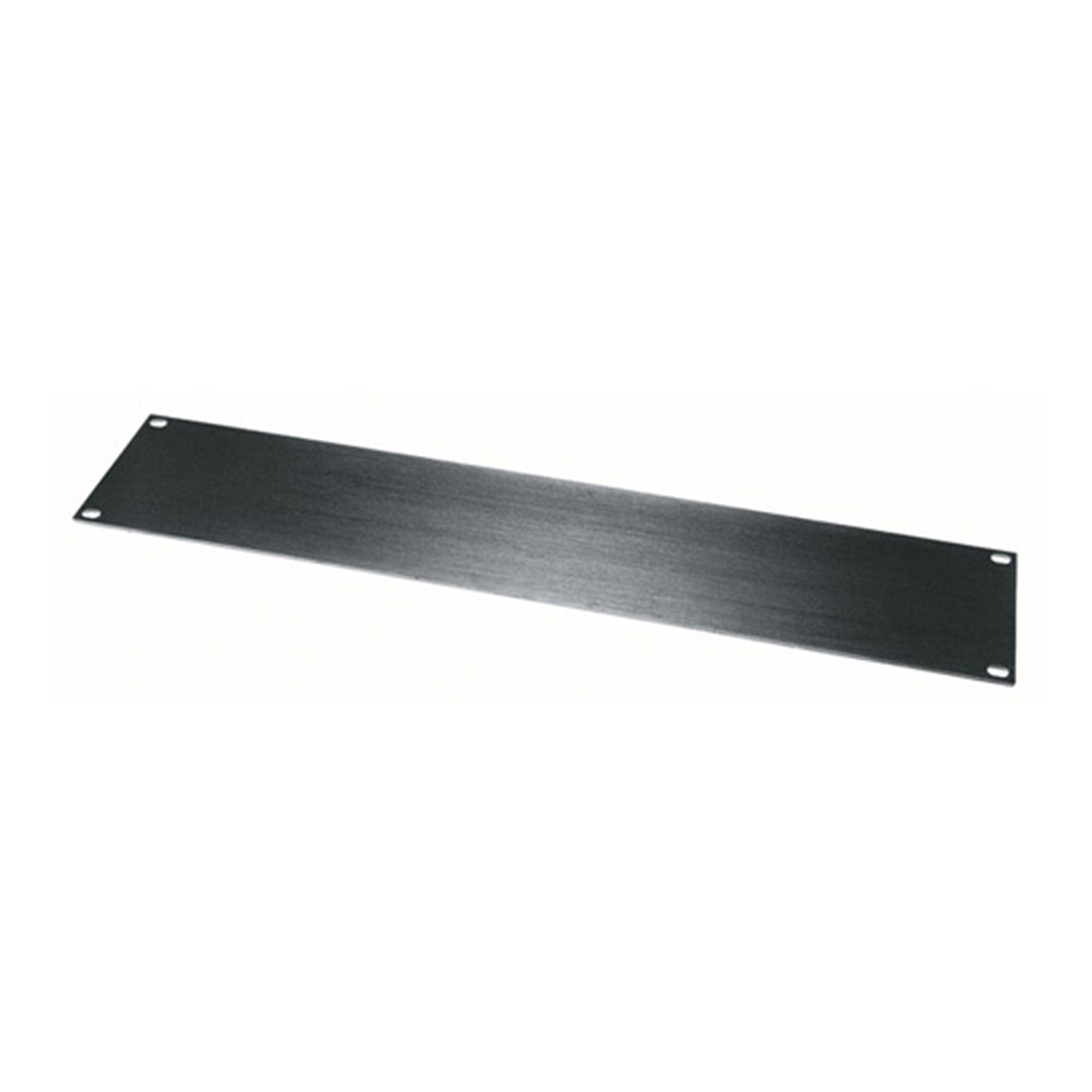Middle Atlantic HBL2 – Blindplatte, 2U, anodisiertes Aluminium, für 19" Racks, Schwarz