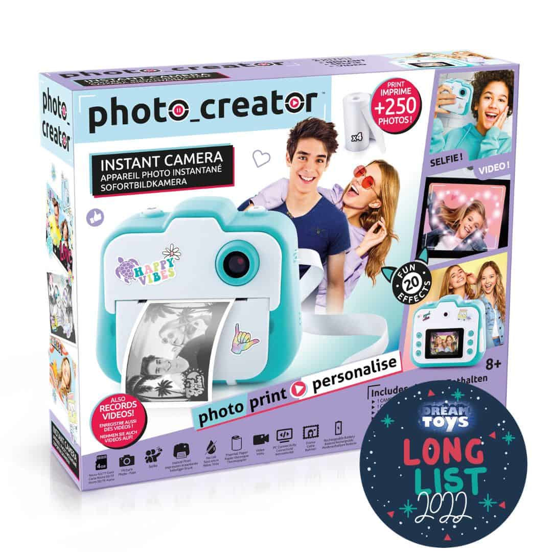Canal Toys Photo Creator Sofortbildkamera – Hybrid-Sofortbildkamera, Sofortbildfilm, Weiss