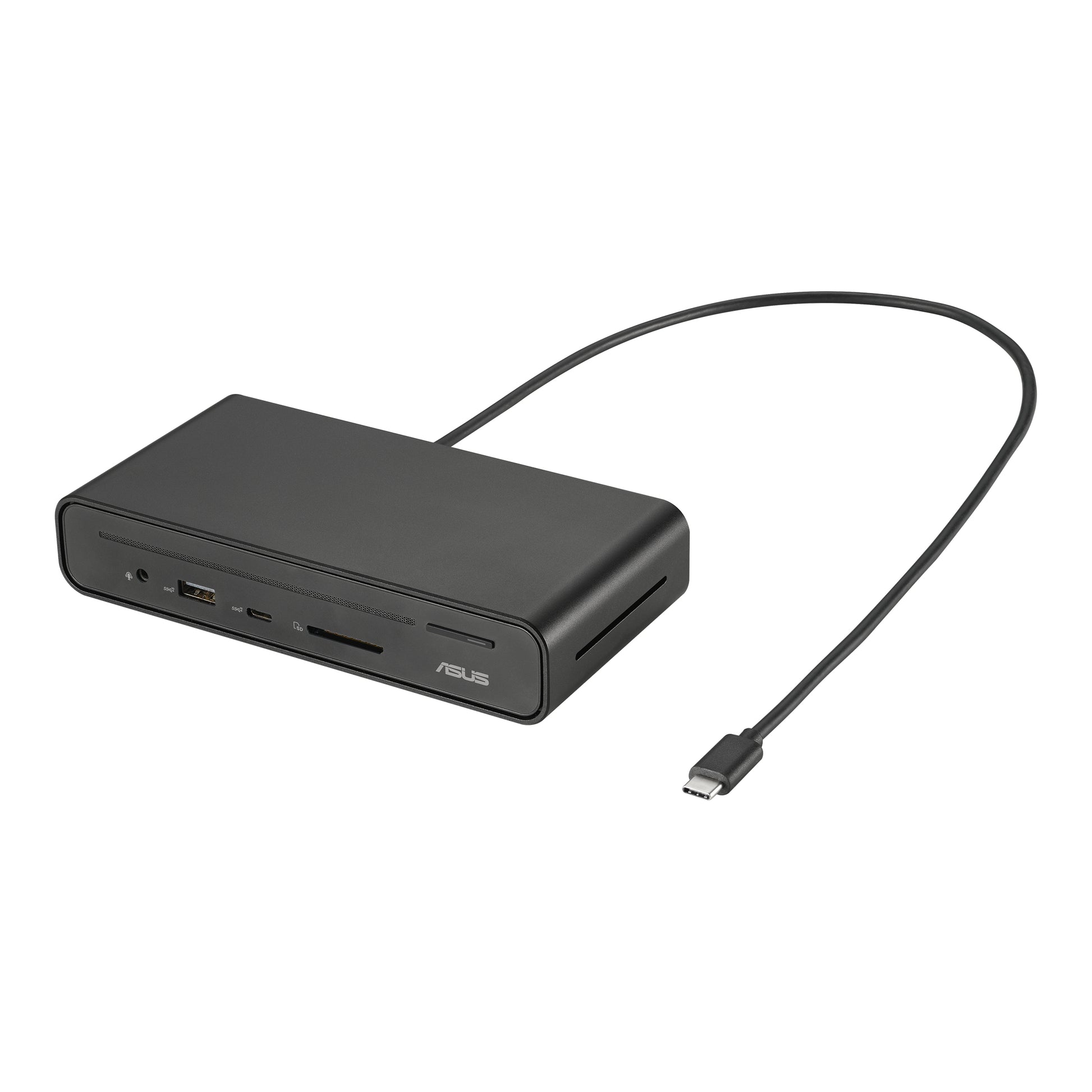 ASUS DC300 Dockingstation – USB-C, 1× DP, 1× HDMI, 3× USB-A, 2× USB-C, 90 W PD, GbE, SD, für Windows/Mac