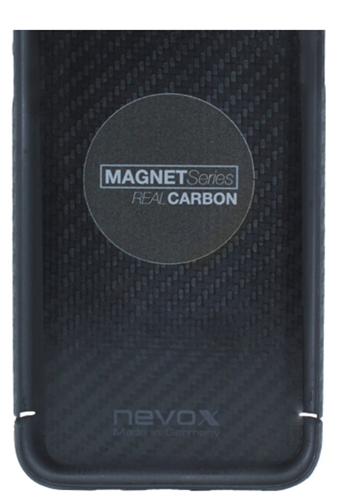 nevox CarbonSeries Backcover – für Samsung Galaxy S26 Ultra, Aramid+Vectran+Karbon, Schwarz, Kabelloses Laden